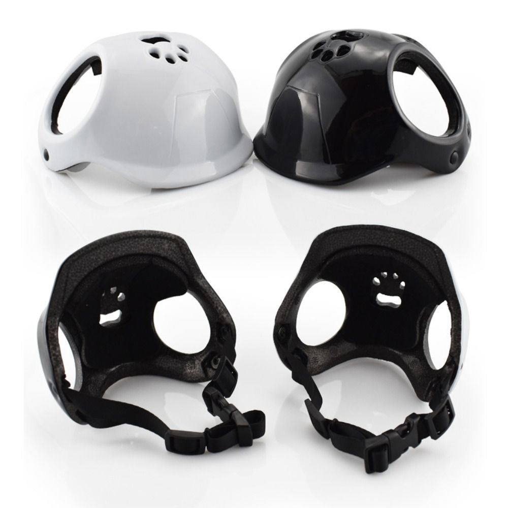 Motorcycle Gear Dogs - Plastic Pet Dog Helmets With Ear