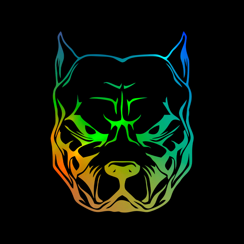 Motorcycle Sticker dog pattern - Motorcycle Gear Dogs recension och pris