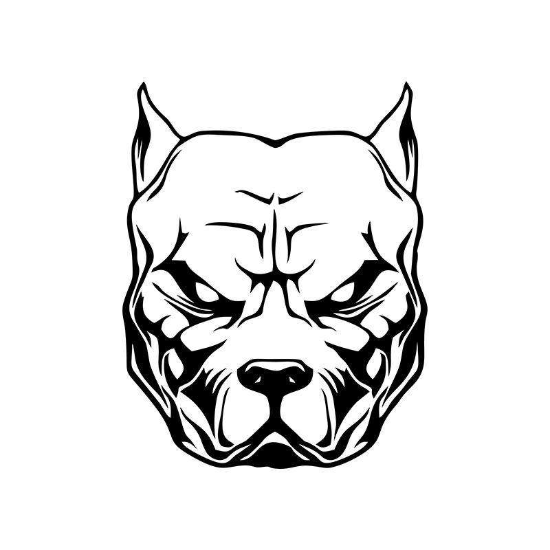 Motorcycle Sticker dog pattern - Motorcycle Gear Dogs recension och pris