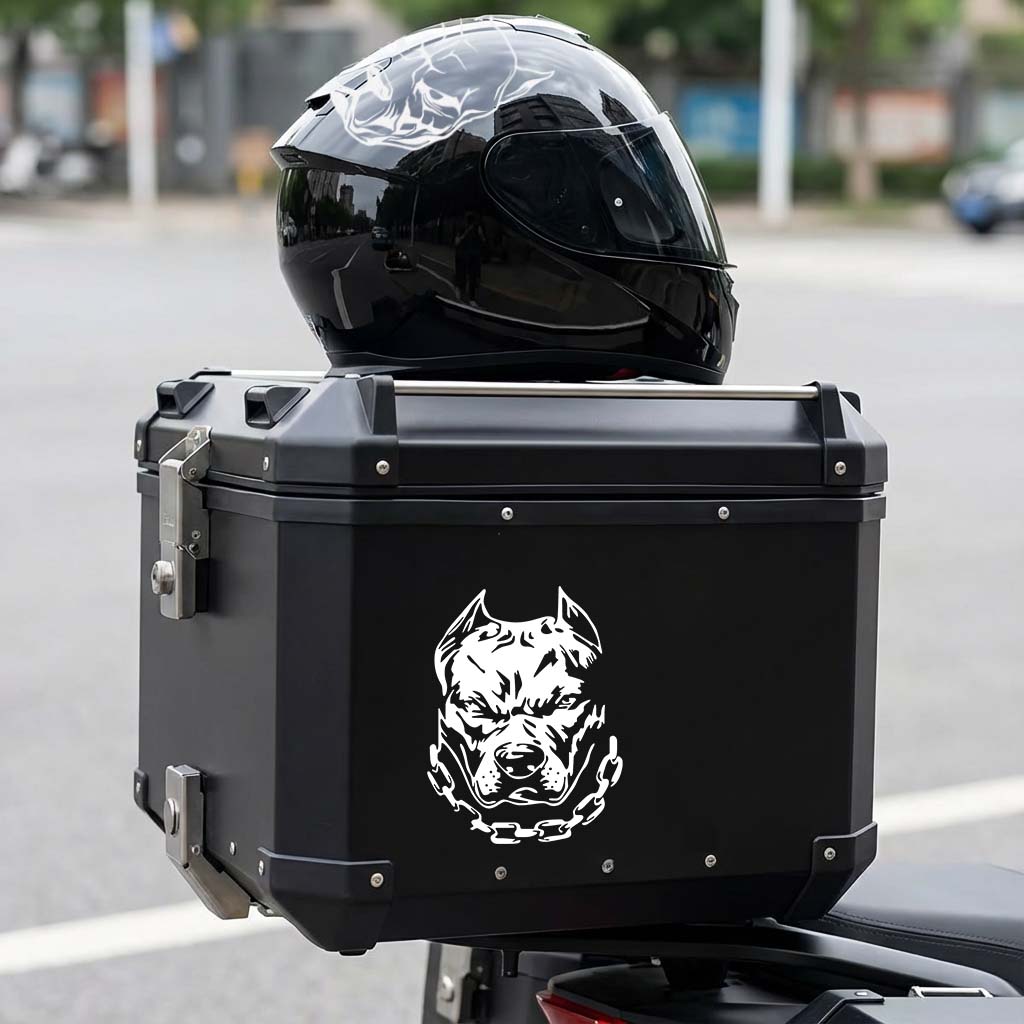 2PCS/SET Multicolor Pitbull Do - Motorcycle Gear Dogs recension och pris
