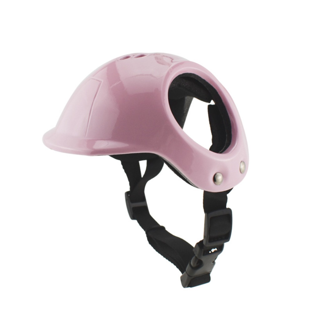 Plastic Pet Dog Helmets With E - Motorcycle Gear Dogs recension och pris