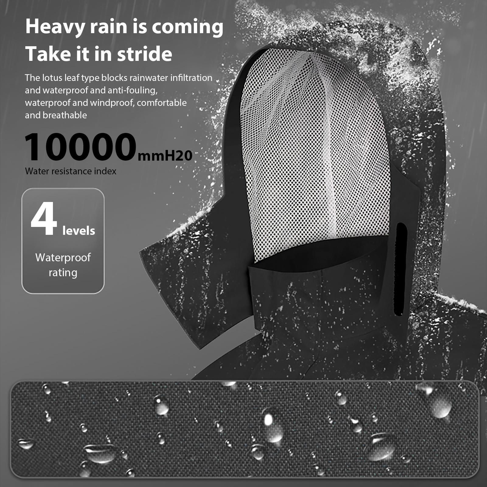 Waterproof Rain Suits for Men  - Motorcycle Gear Rain recension och pris
