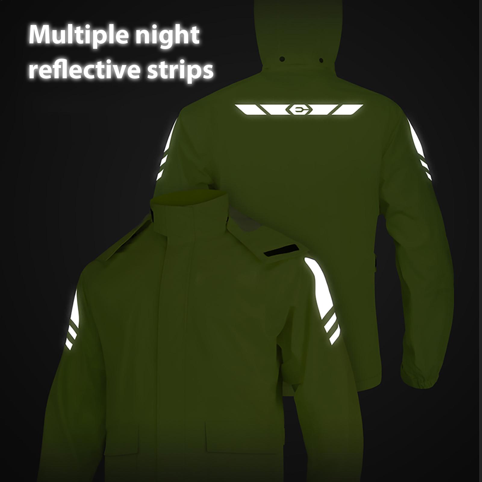Waterproof Rain Suits for Men  - Motorcycle Gear Rain recension och pris