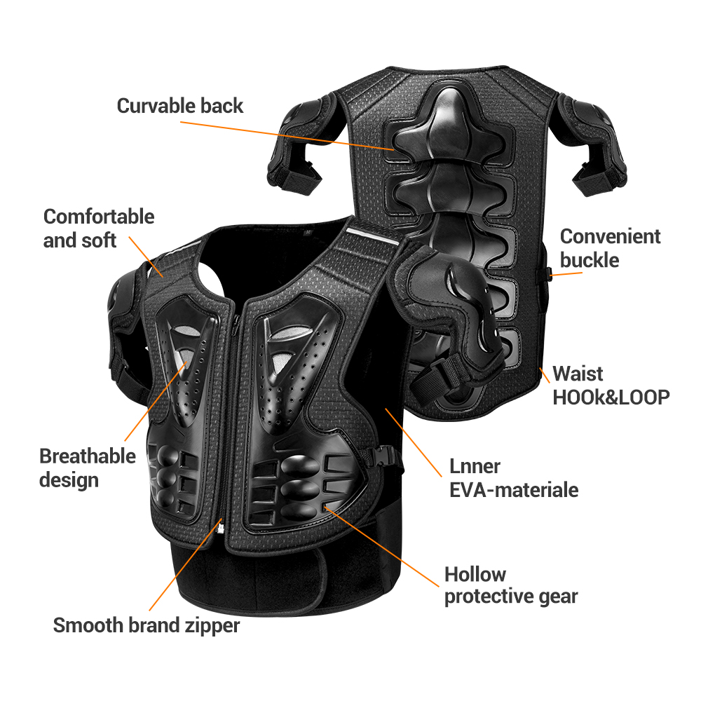 Motorcycle Body Armor Anti-Fal - Motorcycle Gear Vest recension och pris