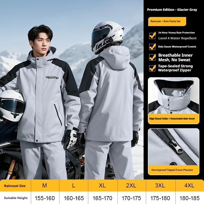 Motorcycle Split Riding Rainco - Motorcycle Gear Rain recension och pris