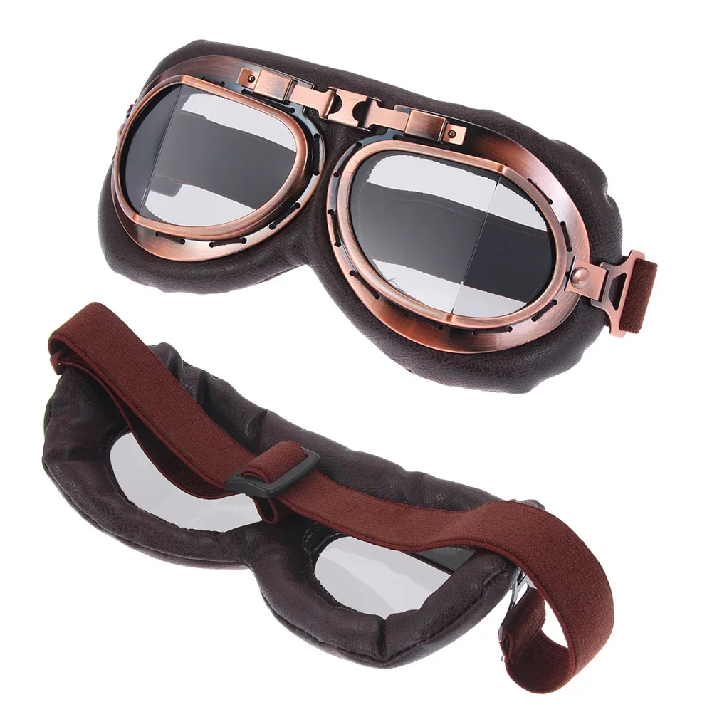 Pilot Retro Goggles Dustproof  - Motorcycle Gear Used recension och pris