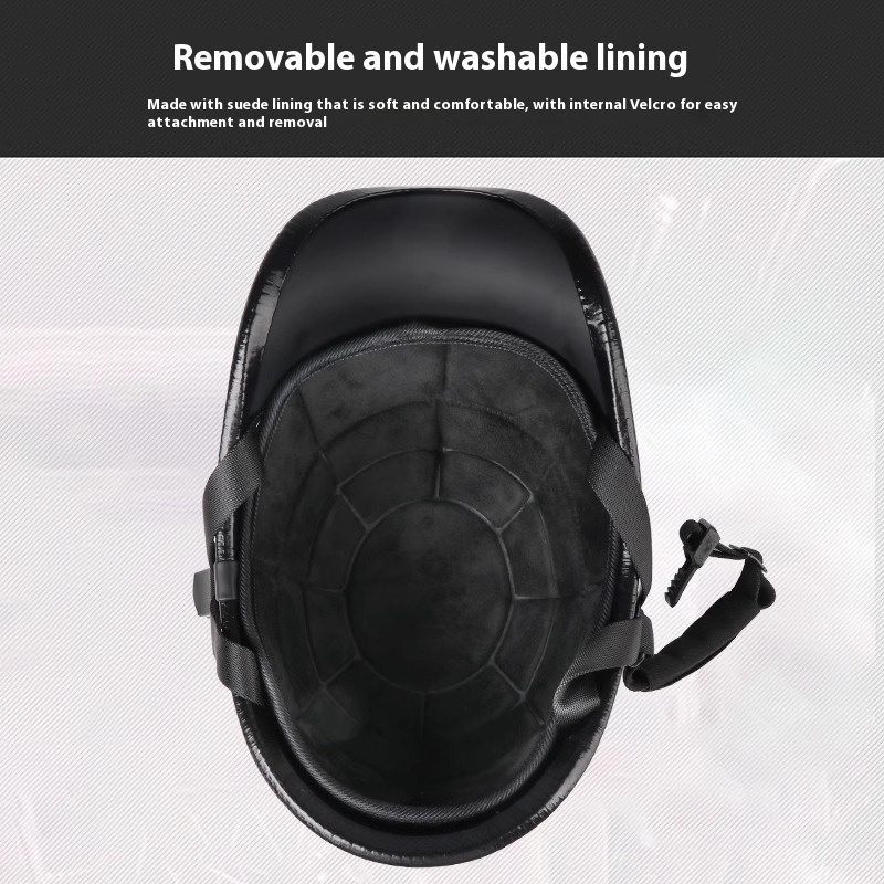Retro Street Motorcycle Helmet - Motorcycle Gear Used recension och pris