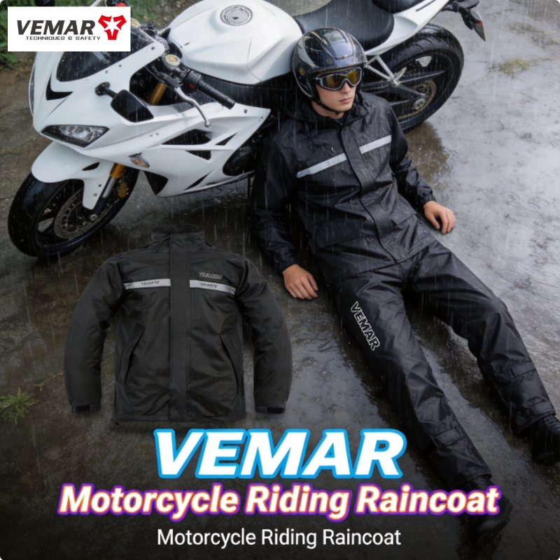 VEMAR Waterproof Riding Rain G - Motorcycle Gear Rain recension och pris