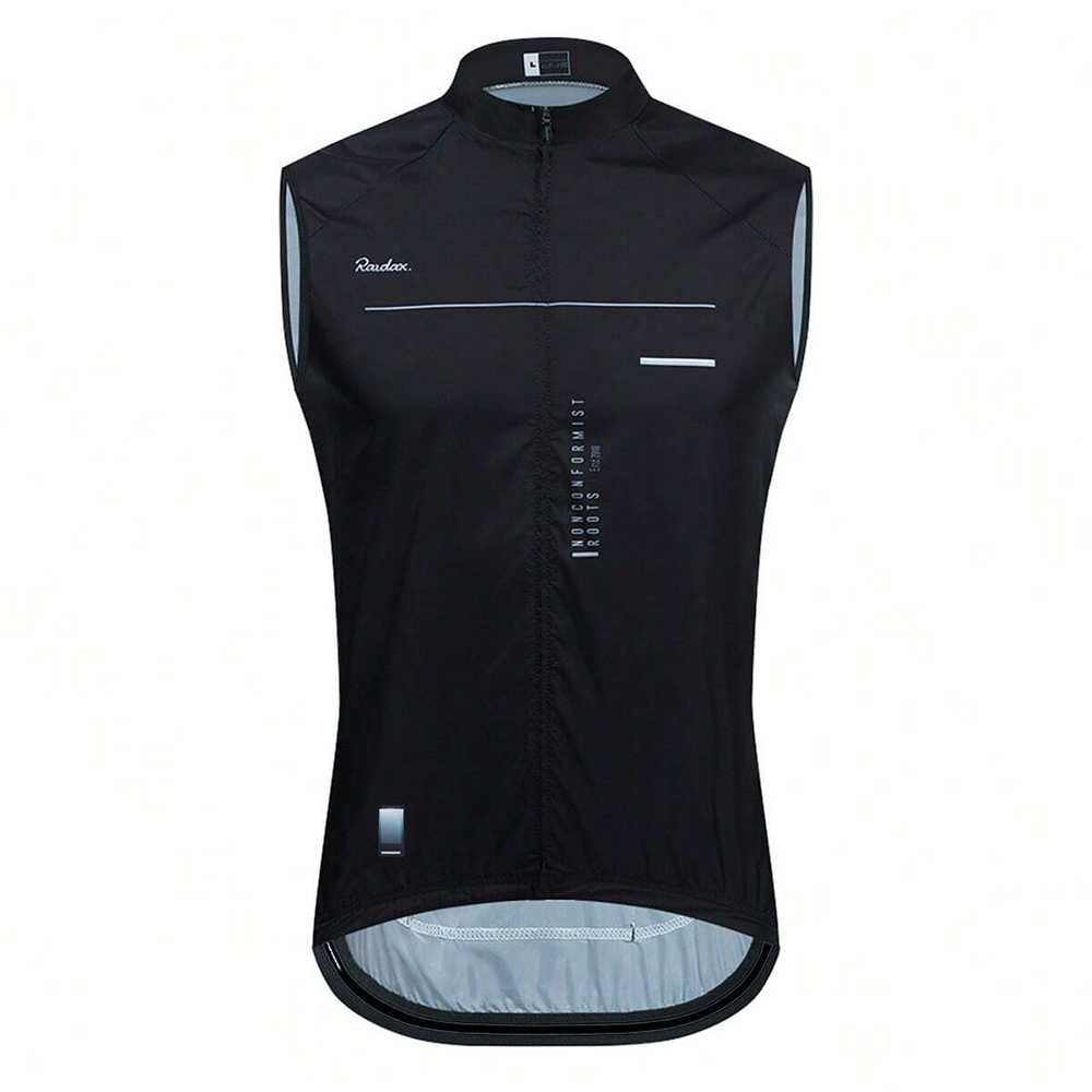 Black Sleeveless Mesh Cycling  - Motorcycle Gear Vest recension och pris