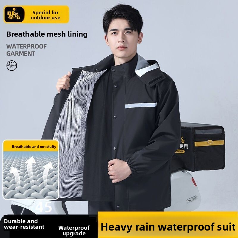 9XL Fat Man Reflective Waterpr - Motorcycle Gear Rain recension och pris