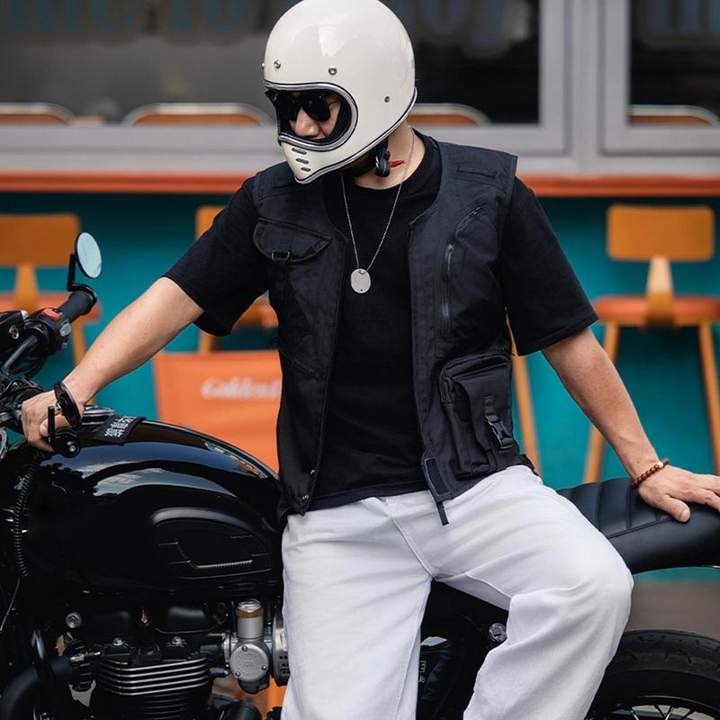 Riding Vest For Men Motorcycle - Motorcycle Gear Vest recension och pris
