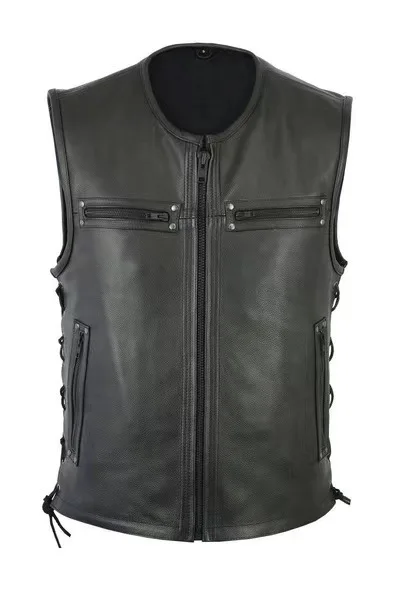 New Solid Color Stand Collar L - Motorcycle Gear Vest recension och pris