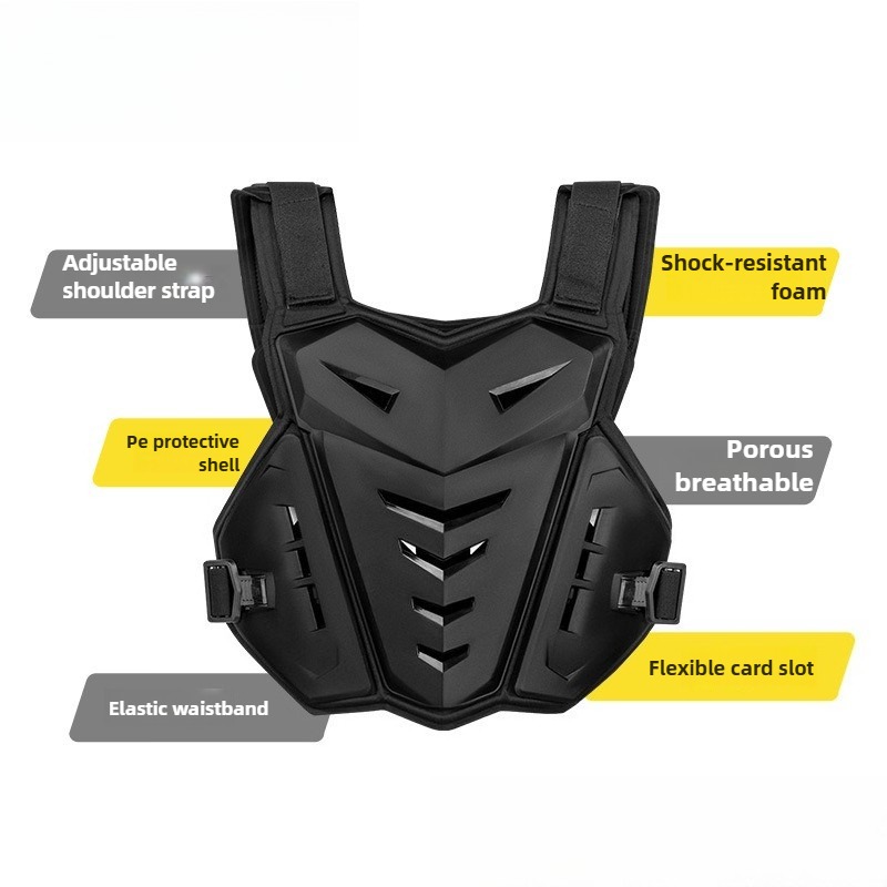 Motocross Moto Vest Back Chest - Motorcycle Gear Vest recension och pris