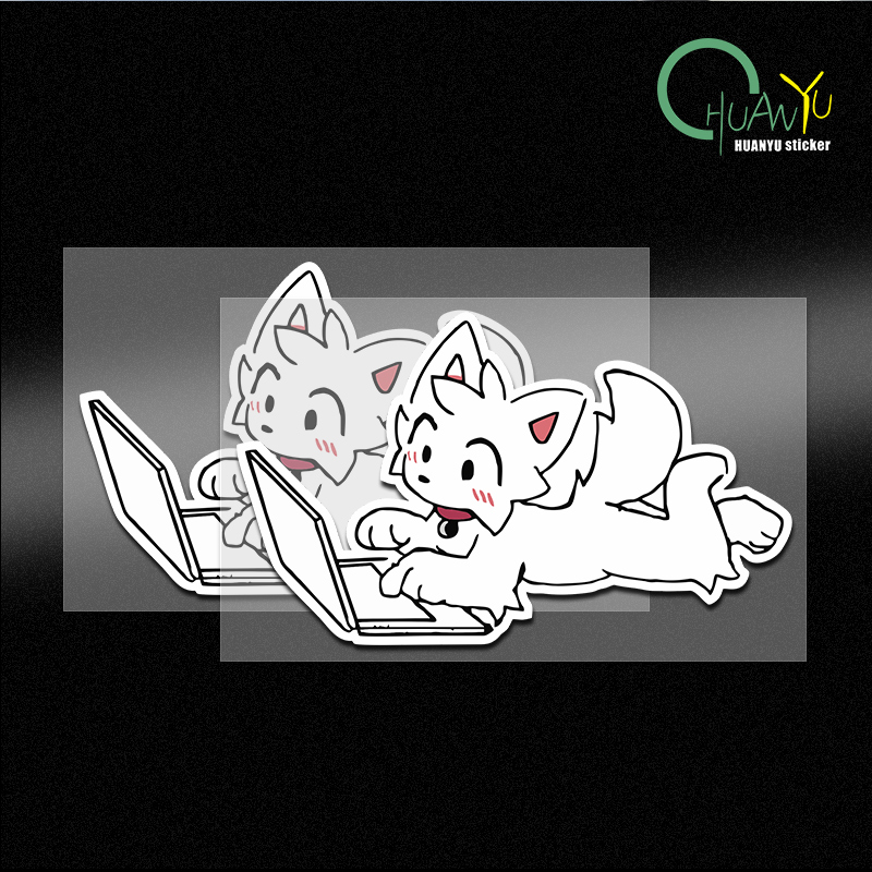 Cartoon anime dog reflective c - Motorcycle Gear Dogs recension och pris