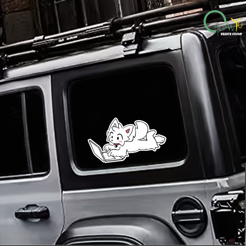 Cartoon anime dog reflective c - Motorcycle Gear Dogs recension och pris