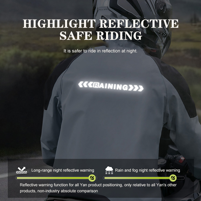 Men & Women Rain Suit Jackets  - Motorcycle Gear Rain recension och pris