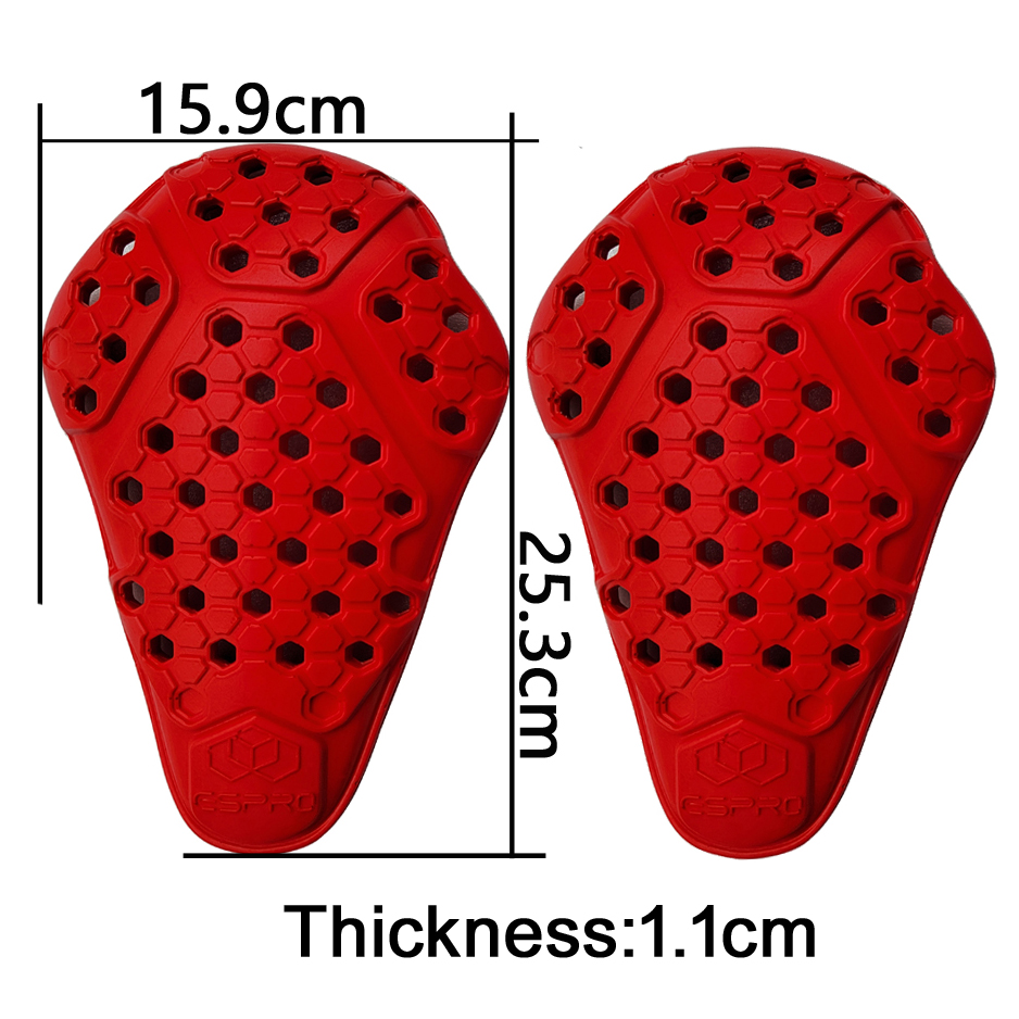 CE1 Level 1 Red Motorcycle Che - Motorcycle Gear Protection Levels recension och pris