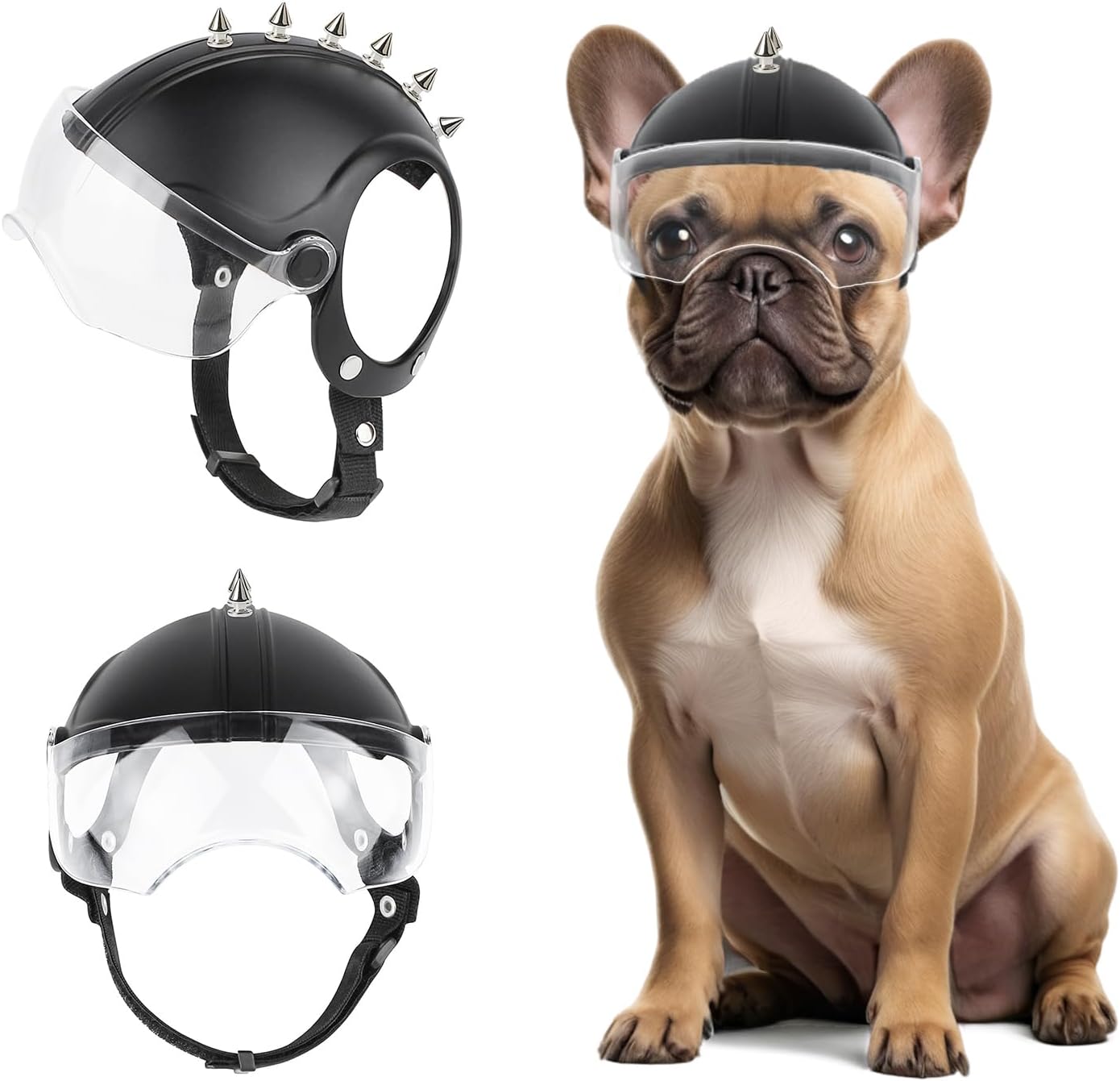 Small Dog Helmet Pet Motorcycl - Motorcycle Gear Dogs recension och pris