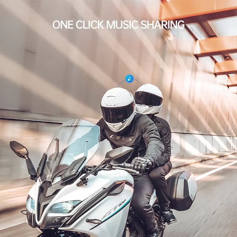 FreedConn FREE+ Motorcycle Mes - Intercom Headset Helmet recension och pris