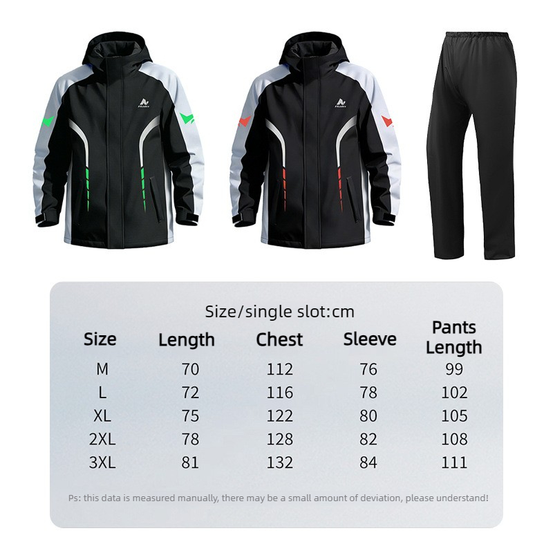 Motorcycle Rain Suit Men Water - Motorcycle Gear Rain recension och pris