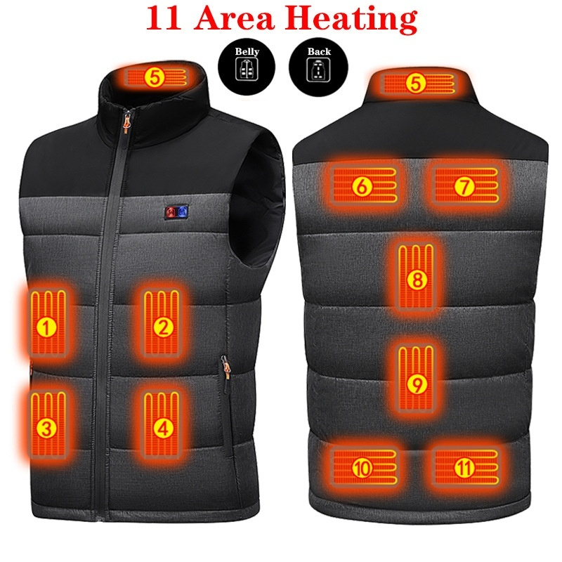 Heated Vest Unisex Charging He - Motorcycle Gear Vest recension och pris